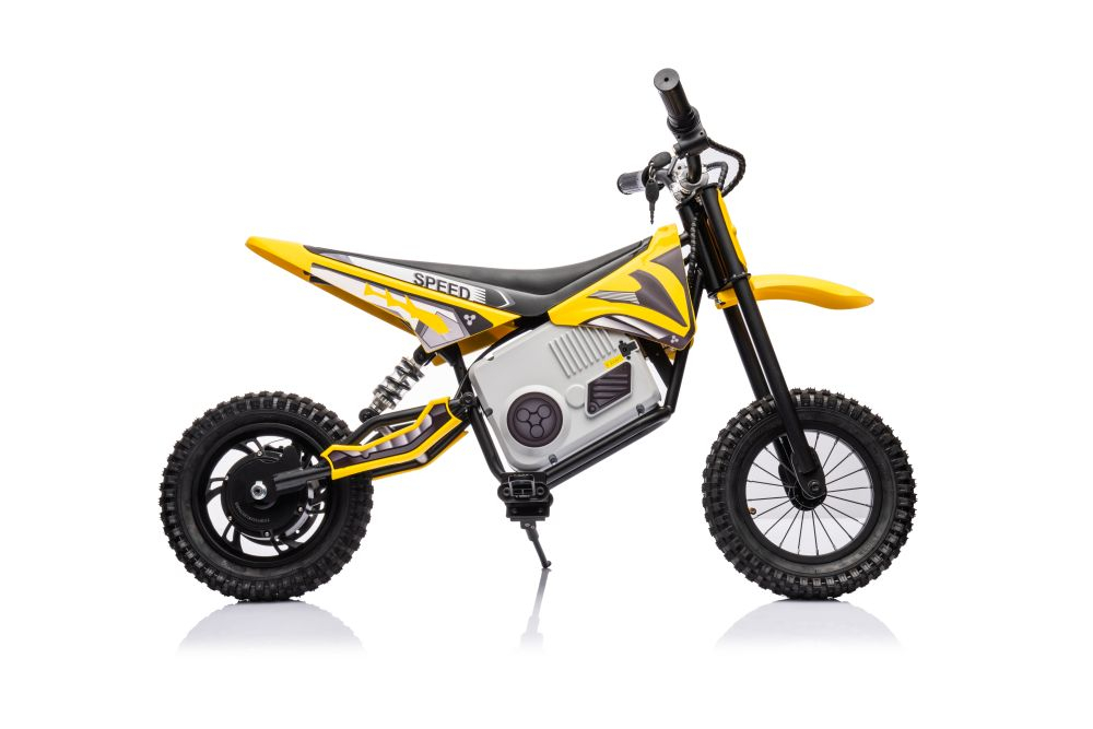 Motocicletă Cross cu Acumulator A9901 Galbenă pentru Copii [5]