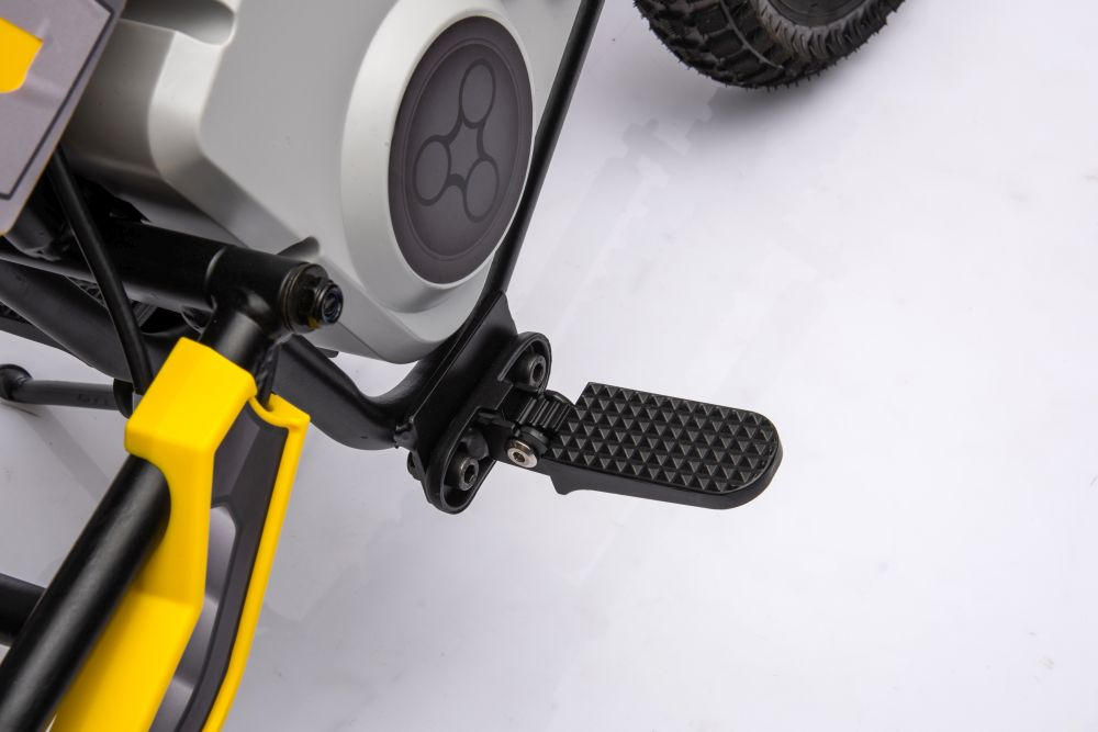 Motocicletă Cross cu Acumulator A9901 Galbenă pentru Copii [14]