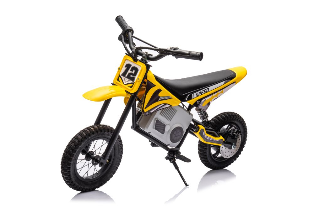 Motocicletă Cross cu Acumulator A9901 Galbenă pentru Copii [3]