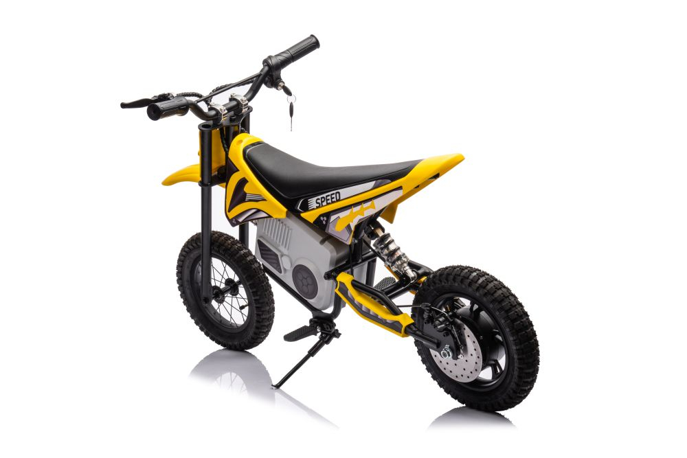 Motocicletă Cross cu Acumulator A9901 Galbenă pentru Copii [4]