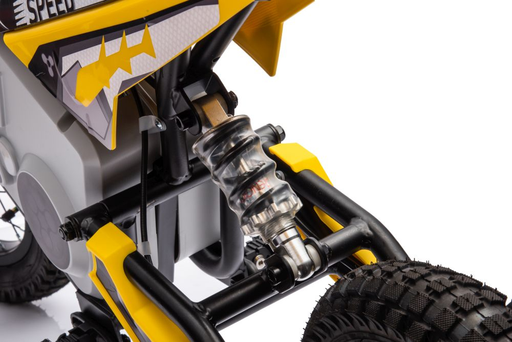 Motocicletă Cross cu Acumulator A9901 Galbenă pentru Copii [10]