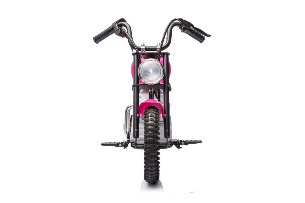 Motocicletă electrică A9902 Roz, 36V, motor 350W, roți pneumatice [2]