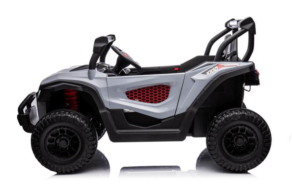 Mașinuță Electrică Off-Road S618 Gri, 4x4, Baterie 24V [4]