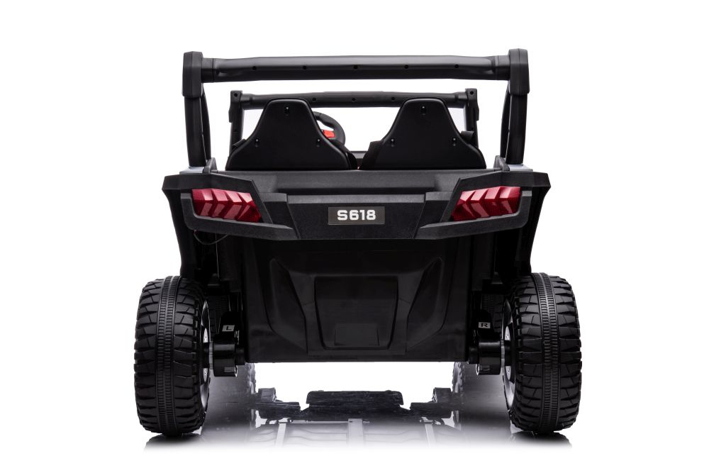 Mașinuță Electrică Off-Road S618 Gri, 4x4, Baterie 24V [2]