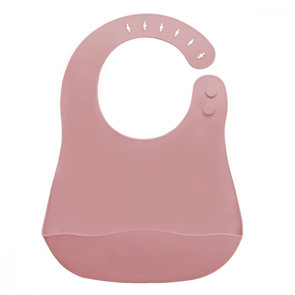 Baveta din silicon, AppeKids - Roz [4]