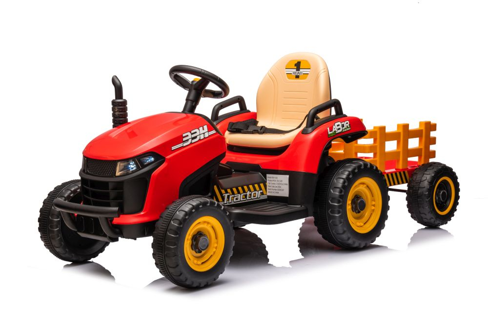 Tractor electric cu baterie BBH-030 Roșu, 12V [6]