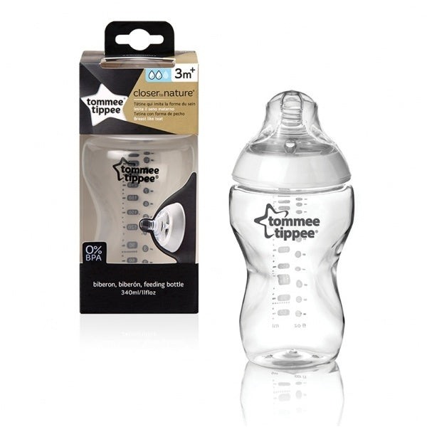Biberon Tommee Tippee Closer to Nature 340ml - Confort Natural și Anti-Colici pentru 3+ Luni [1]