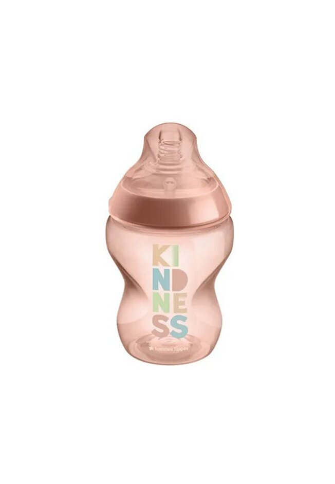 Biberon Tommee Tippee Closer to Nature, Kindness, roz, 260 ml, +0 luni [2]