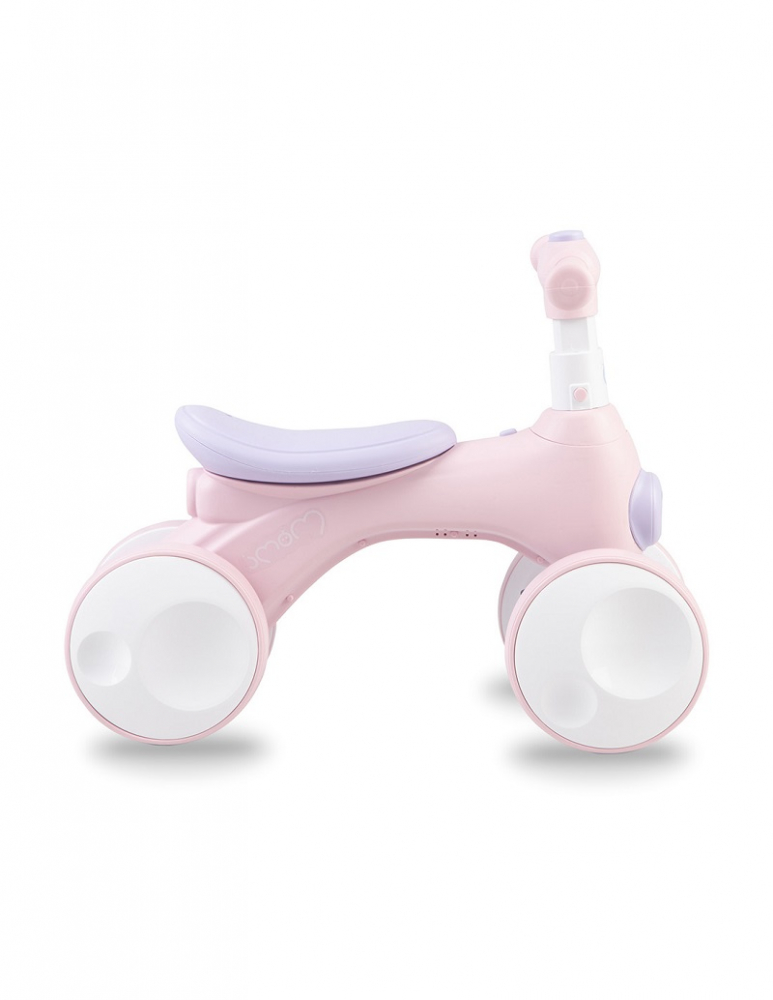 Bicicleta cu lumini, sunet si difuzor de balonase, Momi Tobis - ROZ [2]