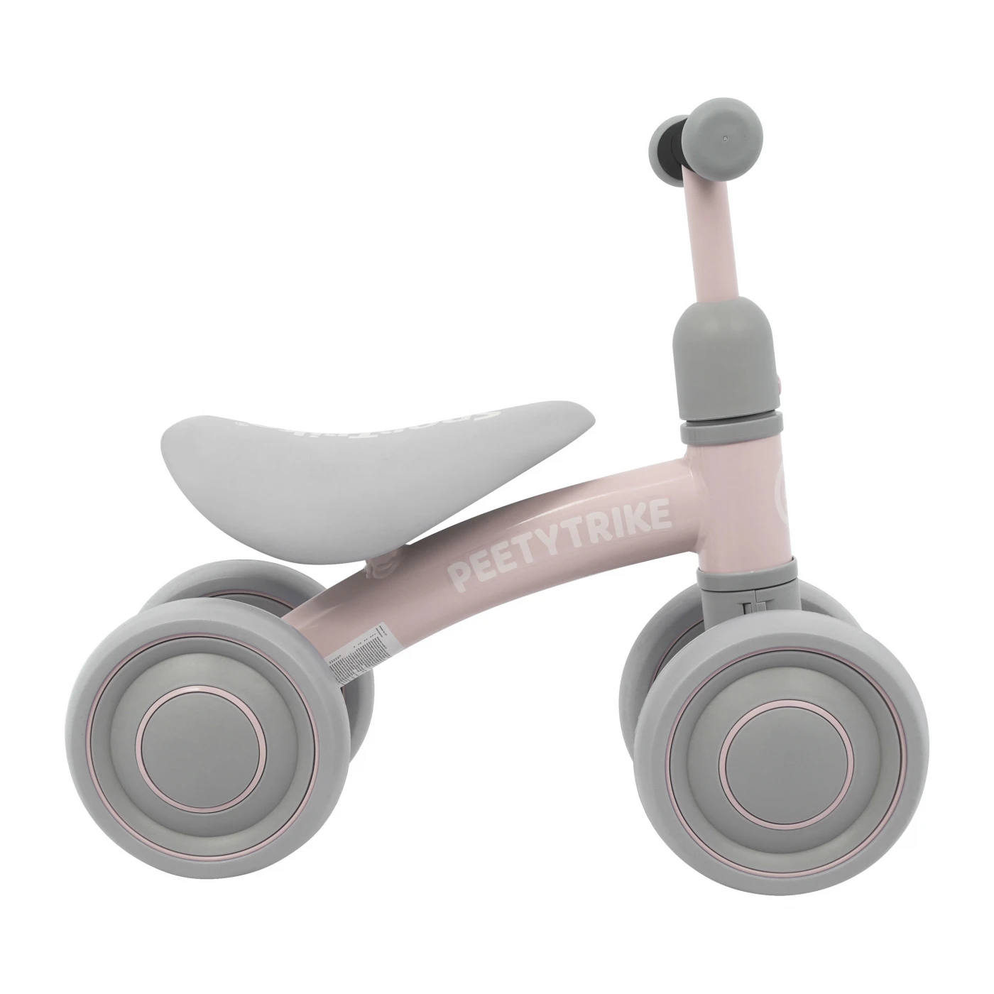 Bicicletă fără pedale 4 roți PettyTrike pentru fetite 1-3 ani [3]