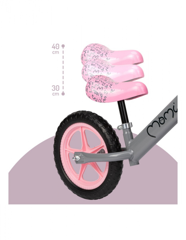 Bicicleta fara pedale , Momi Fleet - Roz [5]