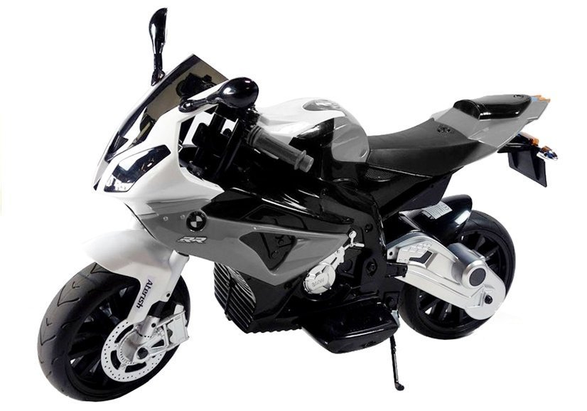 Motocicletă electrică BMW S1000RR Silver, 12V, Argintiu [4]