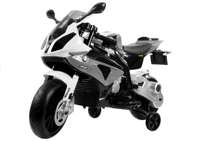 Motocicletă electrică BMW S1000RR Silver, 12V, Argintiu [2]