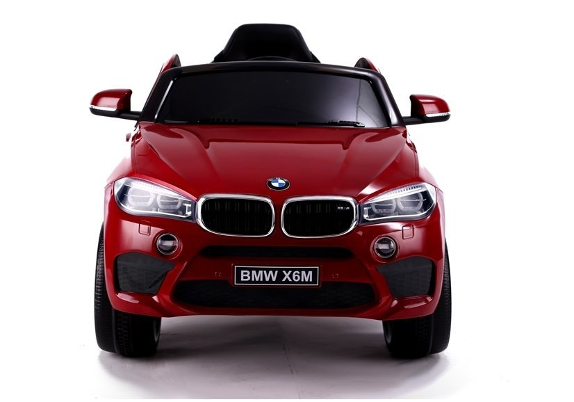 Mașină electrică BMW X6M, Roșu Lacuit, 2x45W, Baterie 12V [4]