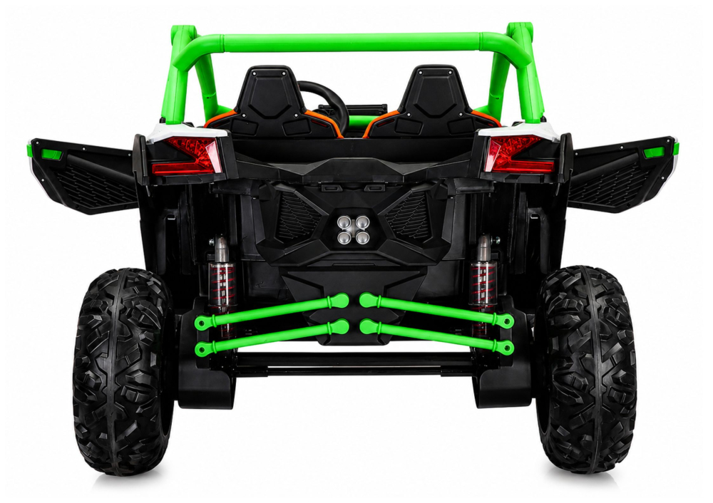 Buggy Electric 4x4 KKL-808 Green, Baterie 24V, Motoare 4x75W, Viteză 12km/h [7]