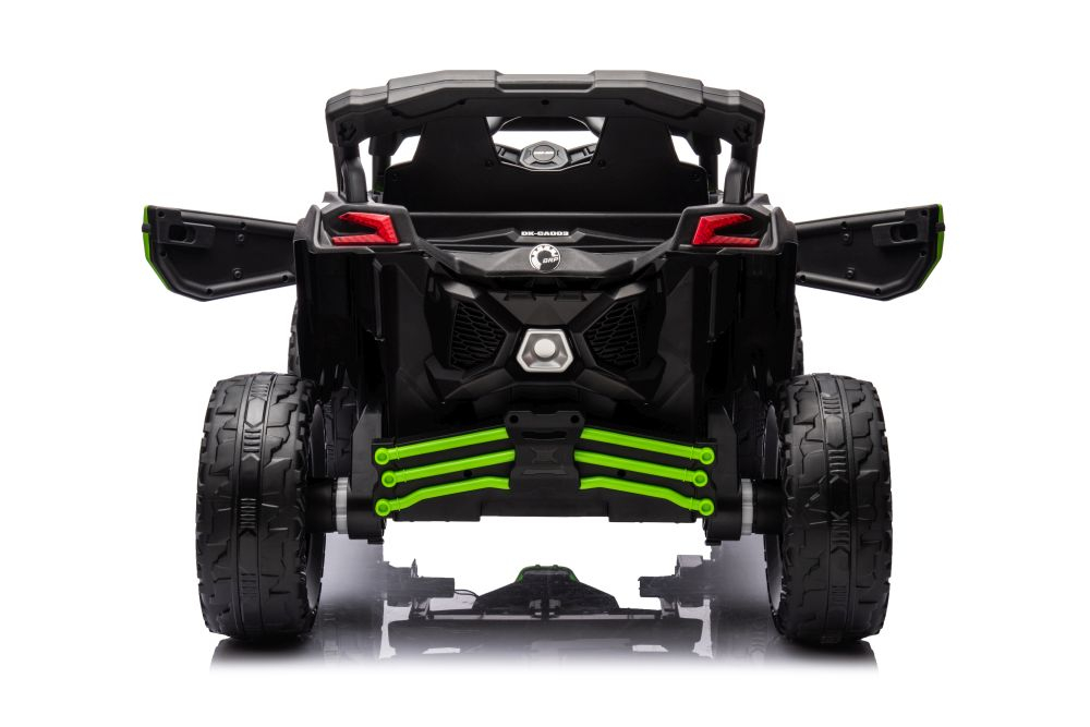 Buggy Electric Can-am DK-CA003, Verde Lacuit, 4x200W, Roti EVA [12]