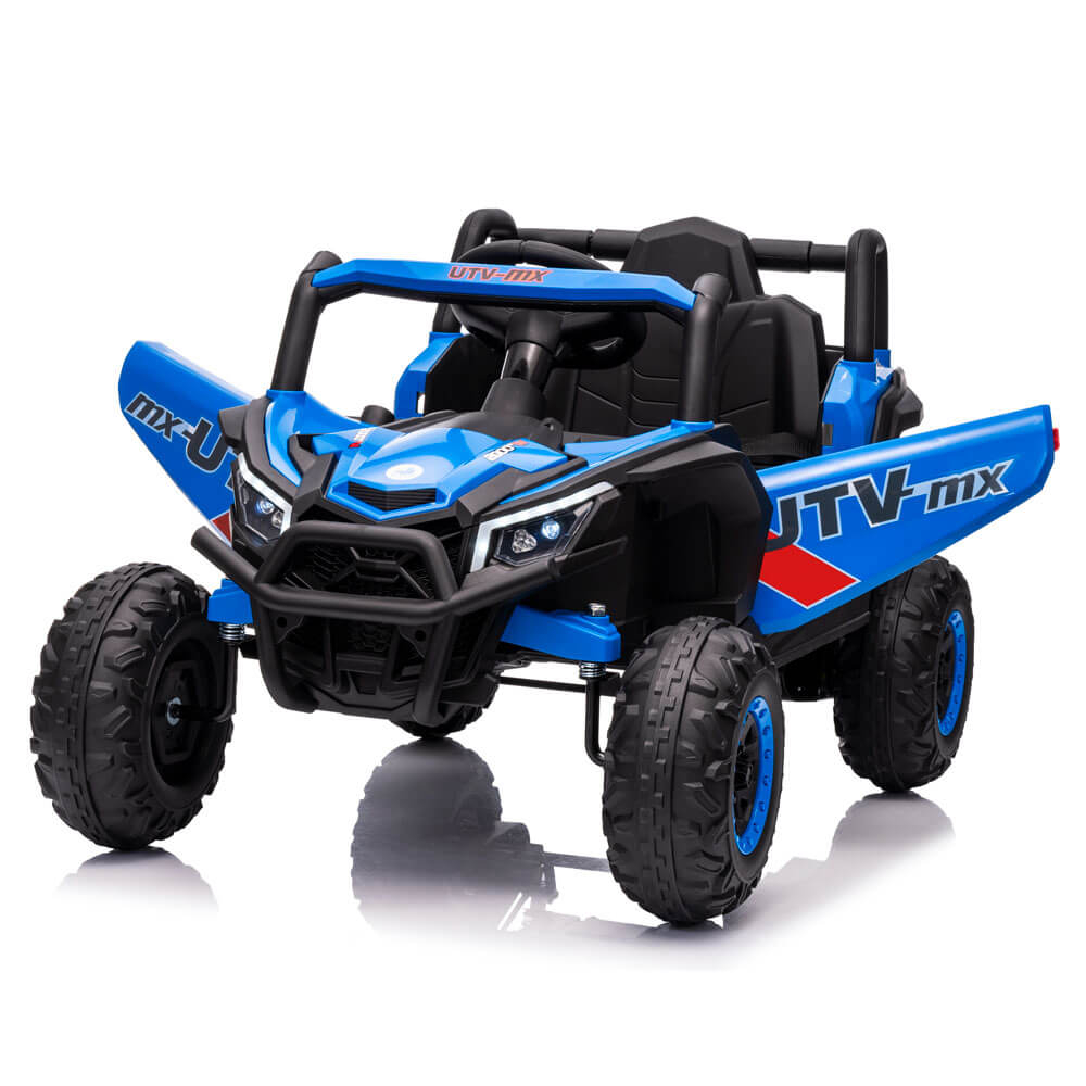 Buggy UTV electric copii XMX631 Mini – 2 Motoare 12V, Roți EVA, Bluetooth, Scaun Piele ECO [3]