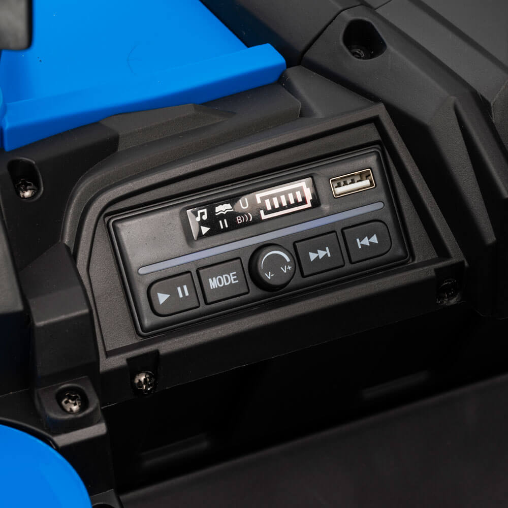 Buggy UTV electric copii XMX631 Mini – 2 Motoare 12V, Roți EVA, Bluetooth, Scaun Piele ECO [7]