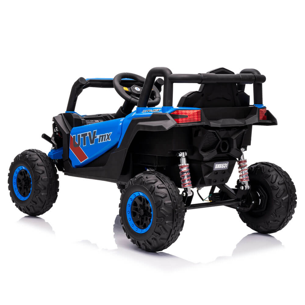 Buggy UTV electric copii XMX631 Mini – 2 Motoare 12V, Roți EVA, Bluetooth, Scaun Piele ECO [5]