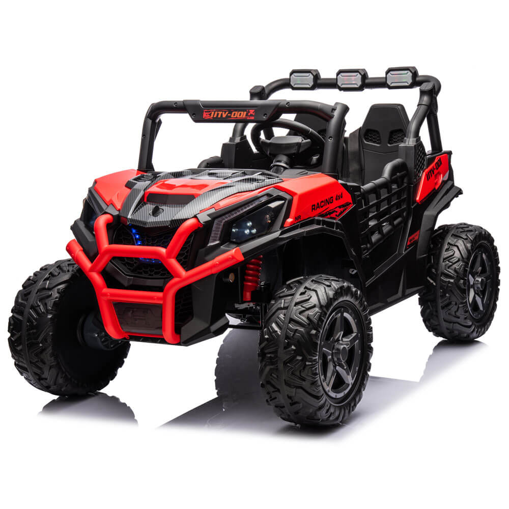 Buggy XXL UTV electric copii 4x4 cu doua locuri si telecomanda [12]