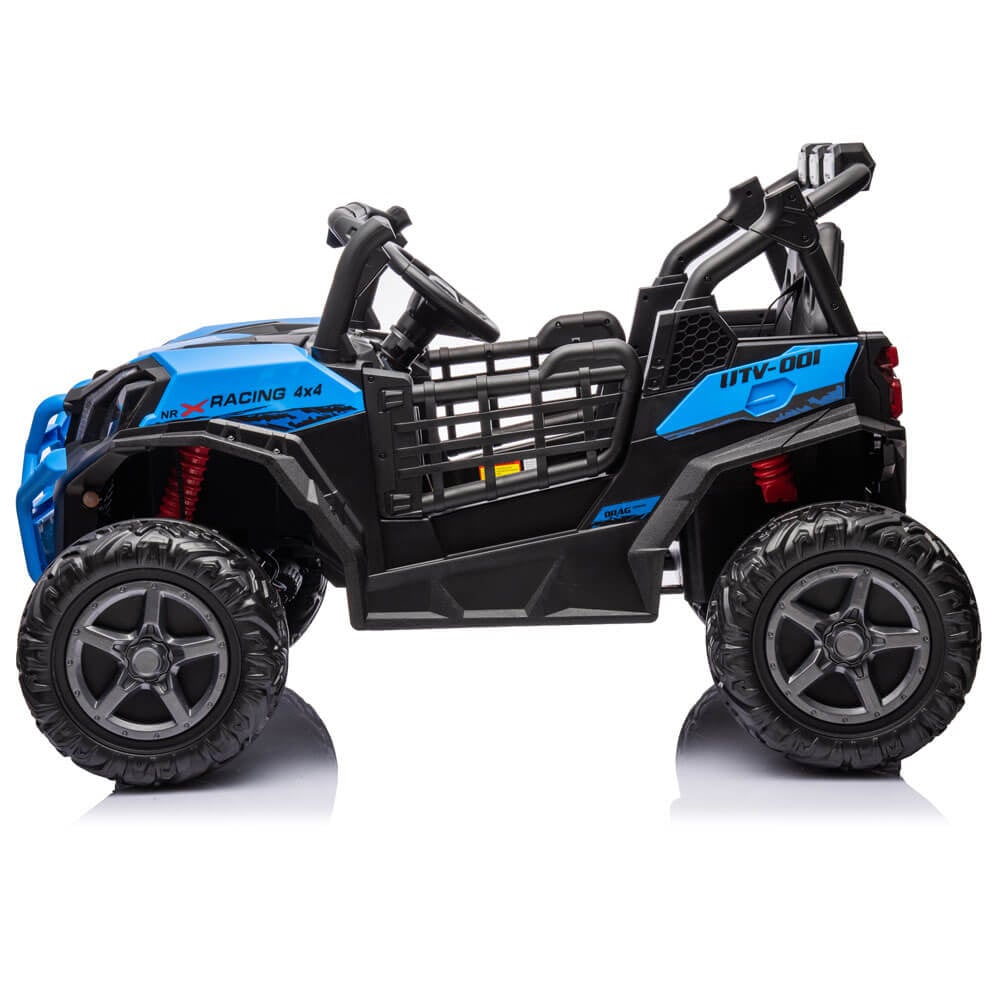 Buggy XXL UTV electric copii 4x4 cu doua locuri si telecomanda [16]