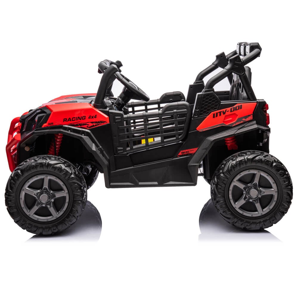 Buggy XXL UTV electric copii 4x4 cu doua locuri si telecomanda [10]