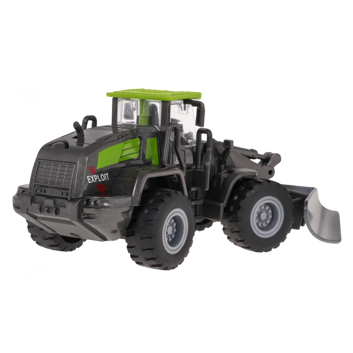 Buldozer metalic cu piese mobile pentru copii 3 ani+ [5]