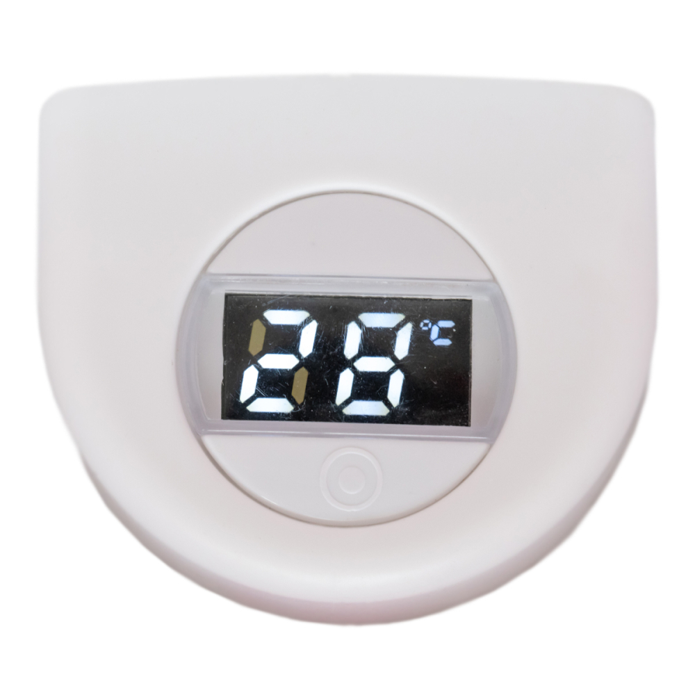 Cadita Pliabila pentru Bebelusi cu Perna si Termometru Digital – Albastru [6]