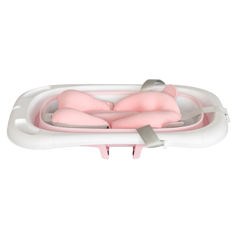 Cadita Pliabila pentru Bebelusi cu Perna si Termometru Digital – Girl [5]