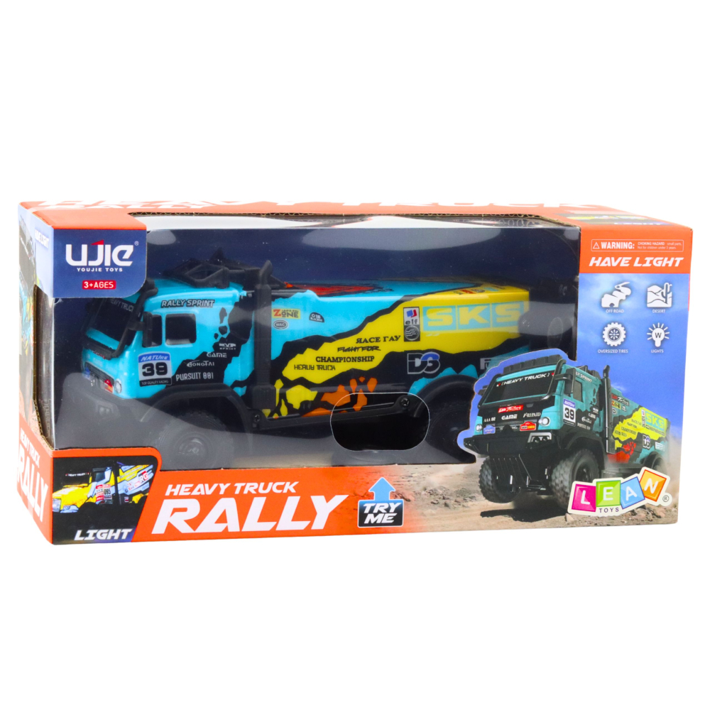Camion cu telecomanda RC Sunete Albastru, 3 ani+ [4]