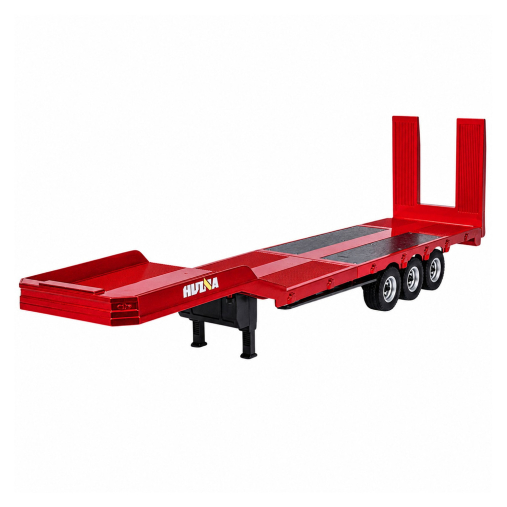 Camion cu telecomanda Scania 770S cu Platforma Huina Rosu 1:18, 8 ani+ [7]