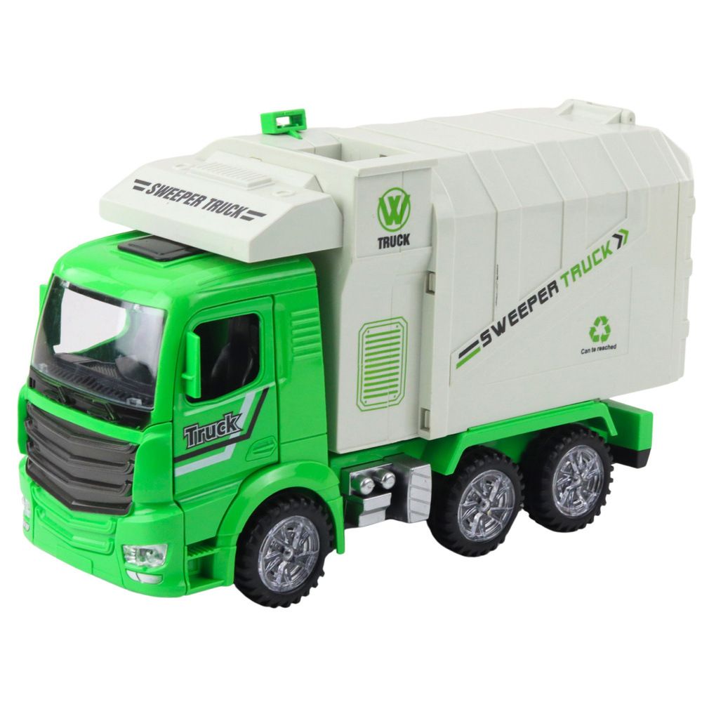Camion de gunoi oras lumini sunete verde [7]