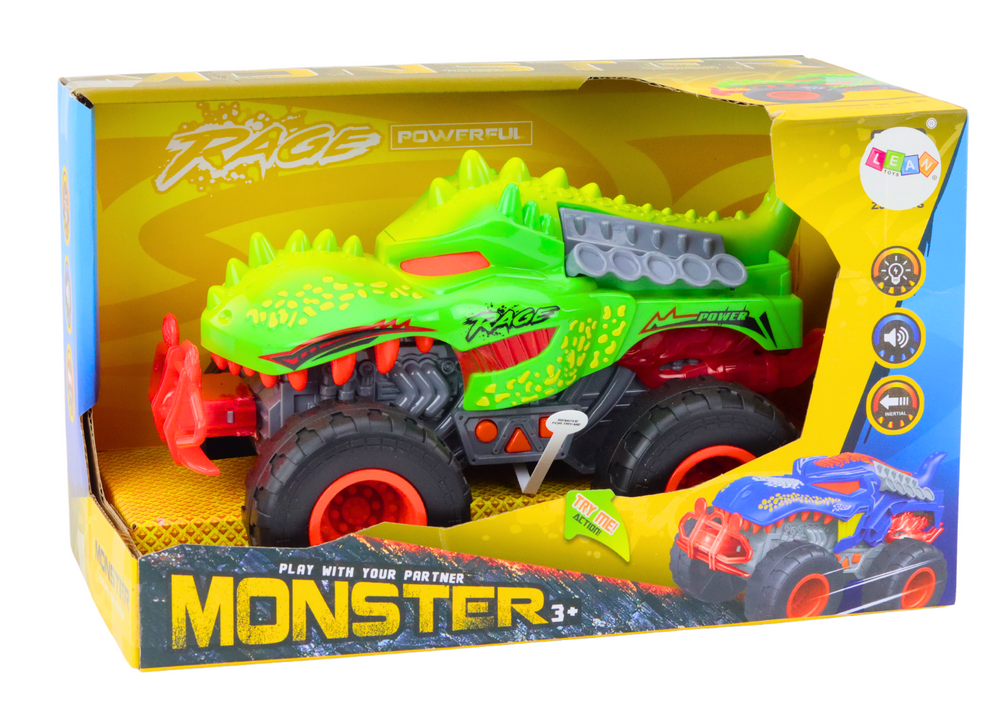 masina-off-road-verde-dinozaur-drive-lumini-sunete-Bebelul [4]