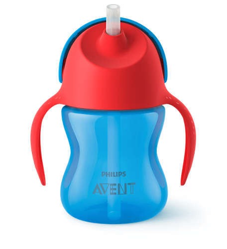 Cana cu Pai Flexibil, Philips Avent - 200 ml, 9 luni+ [1]