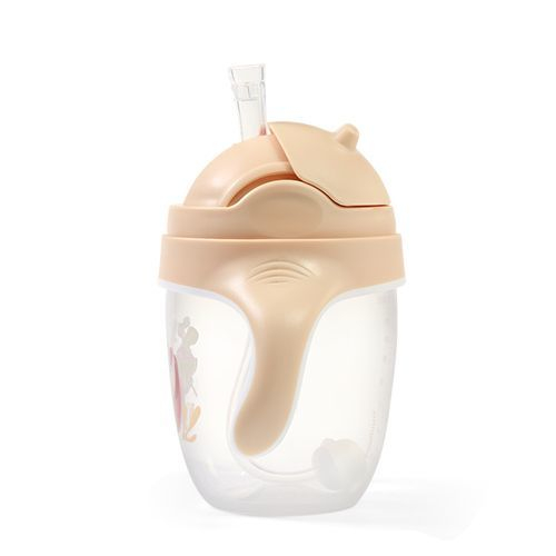 Cana cu Pai si Greutate 1464/04 BEIGE Babyono 240 ml [8]