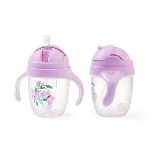 Cana cu Pai si Greutate 1464/05 Sippy Cup Purple pentru Copii 6+ luni [2]