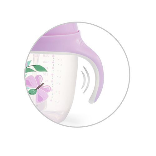 Cana cu Pai si Greutate 1464/05 Sippy Cup Purple pentru Copii 6+ luni [3]