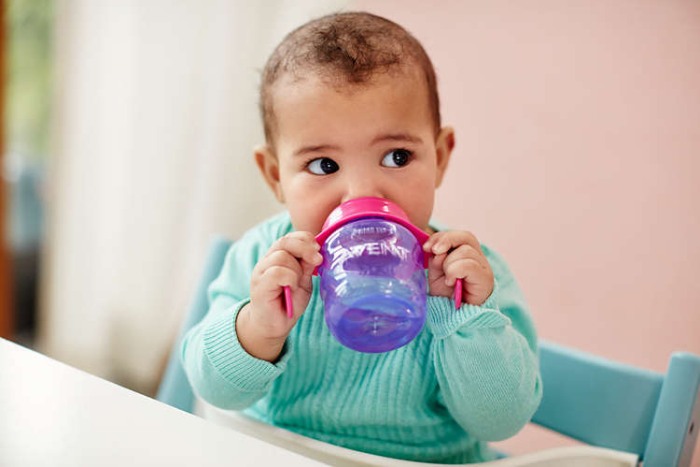 Canuta cu tetina de formare, Philips Avent, 6 luni+, 200 ml, Roz [4]