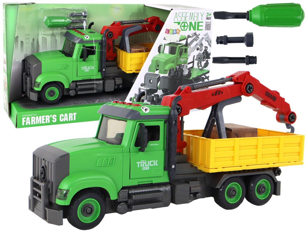 camion-basculant-macara-surubelnita-asamblare-3ani-Bebelul [1]