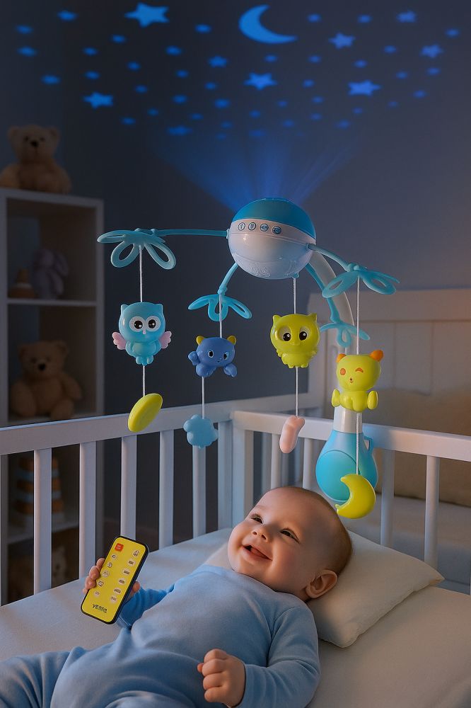 carusel-patut-proiectie-telecomanda-sunete-animale-albastru-Bebelul [2]