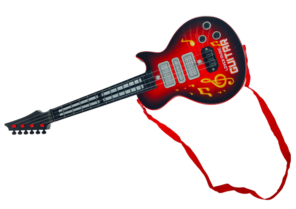 Chitara Electrica Copii Star Strings cu LED-uri Colorate [2]