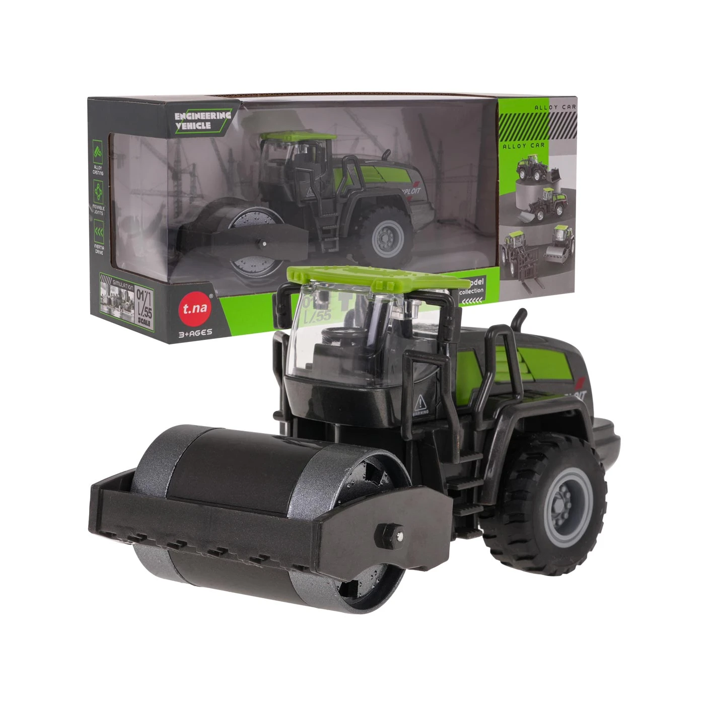 Cilindru compactor metalic pentru copii 3 ani+ [1]