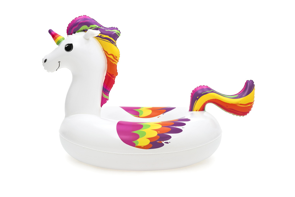 Colac de inot gonflabil cu unicorn 119 x 91 cm Bestway 36159 [8]