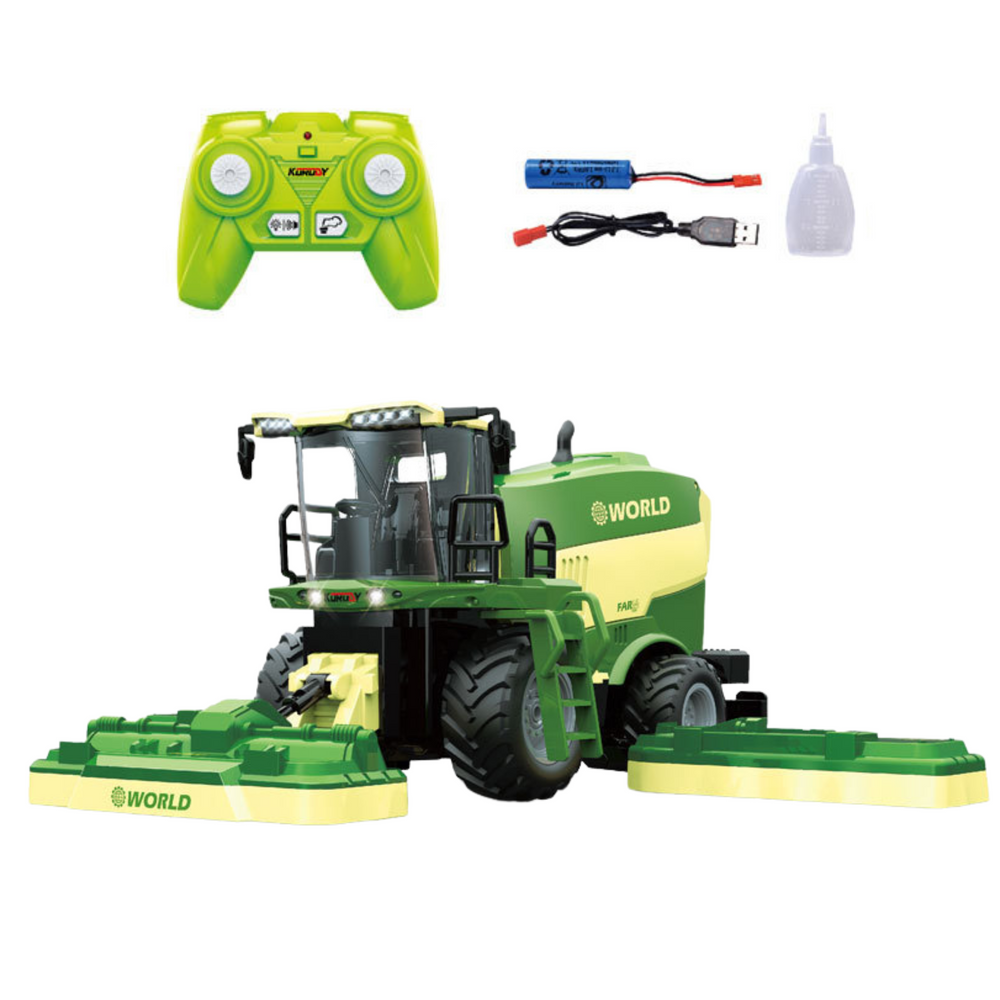 Combina agricola cu cositori si efect de abur R/C 1:24, 3 ani+ [2]
