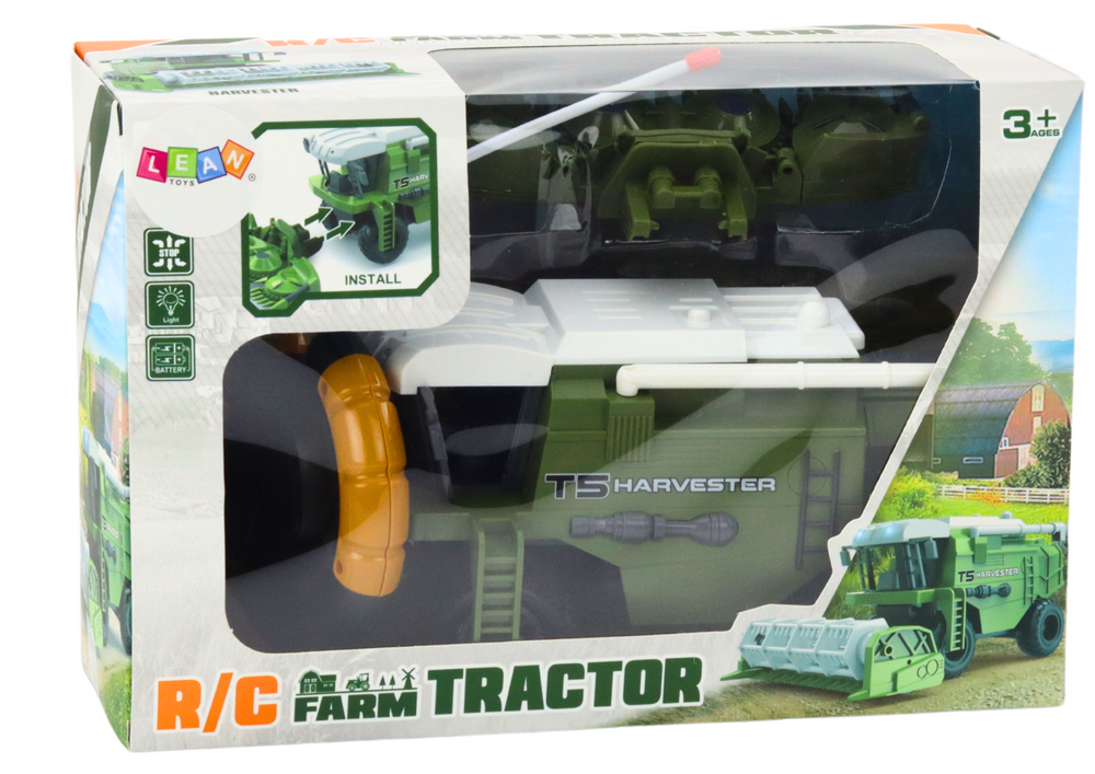Combina agricola cu telecomanda Harvester Green 3 ani+ [6]