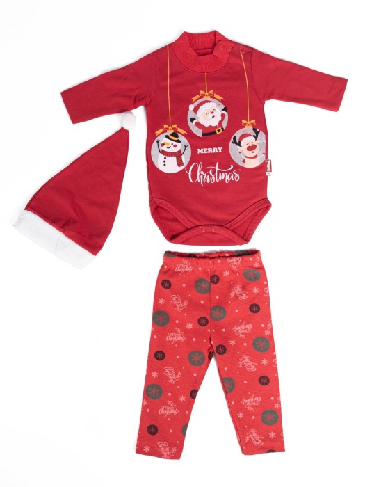 Compleu Merry Christmas 3 piese HOHOHO [1]