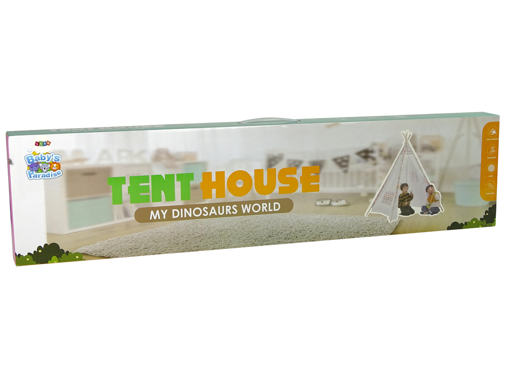 Cort tip tepee indian pentru copii model nori impermeabil [6]