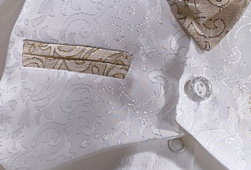 Costum nou nascuti baieti 7 piese elegant alb Babylia [3]