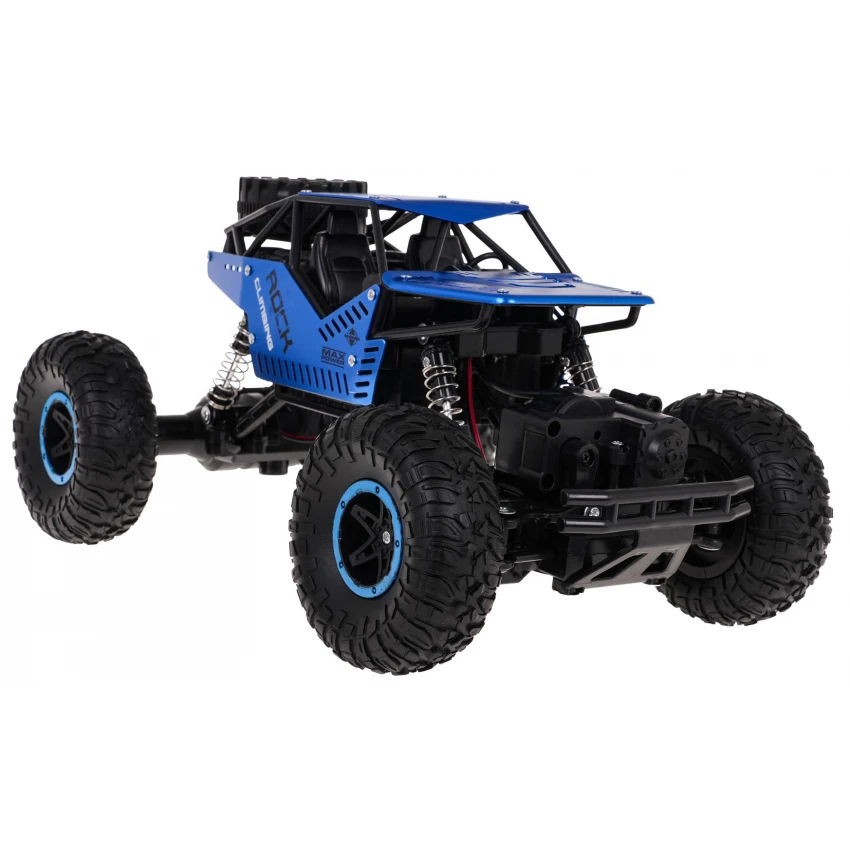 Crawler Rover RC 1:16 cu Șenile Albastre – Off-Road pentru Copii [2]