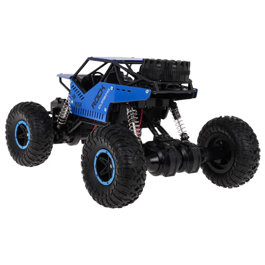 Crawler Rover RC 1:16 cu Șenile Albastre – Off-Road pentru Copii [4]
